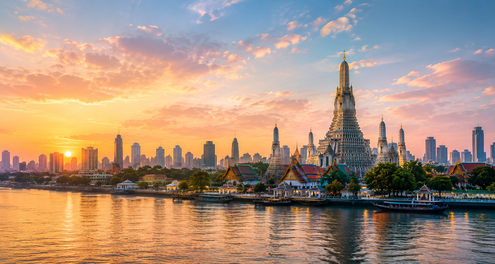 Wat Arun at sunset